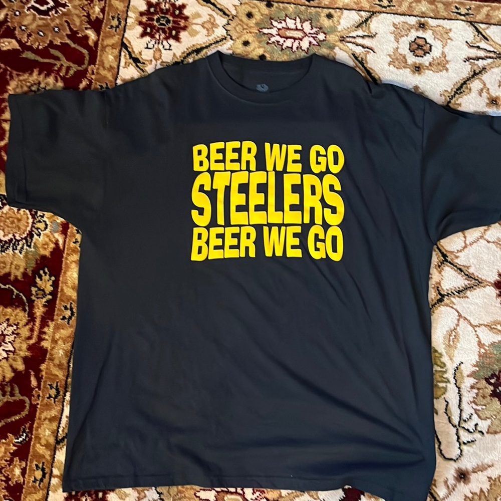 Mens 2XL Steelers T-shirt